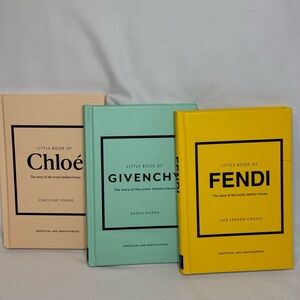 Little Book of Fendi, Givenchy & Chloé – Set of 3 Fashion Books